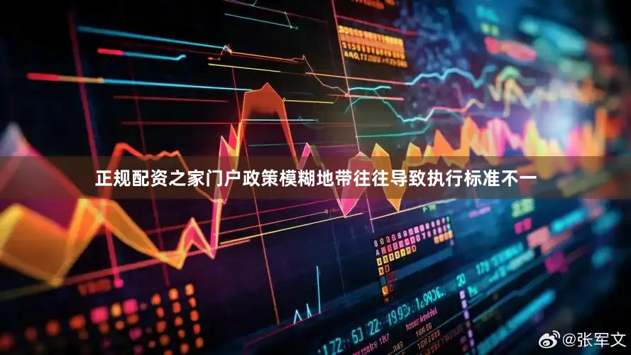正规配资之家门户政策模糊地带往往导致执行标准不一